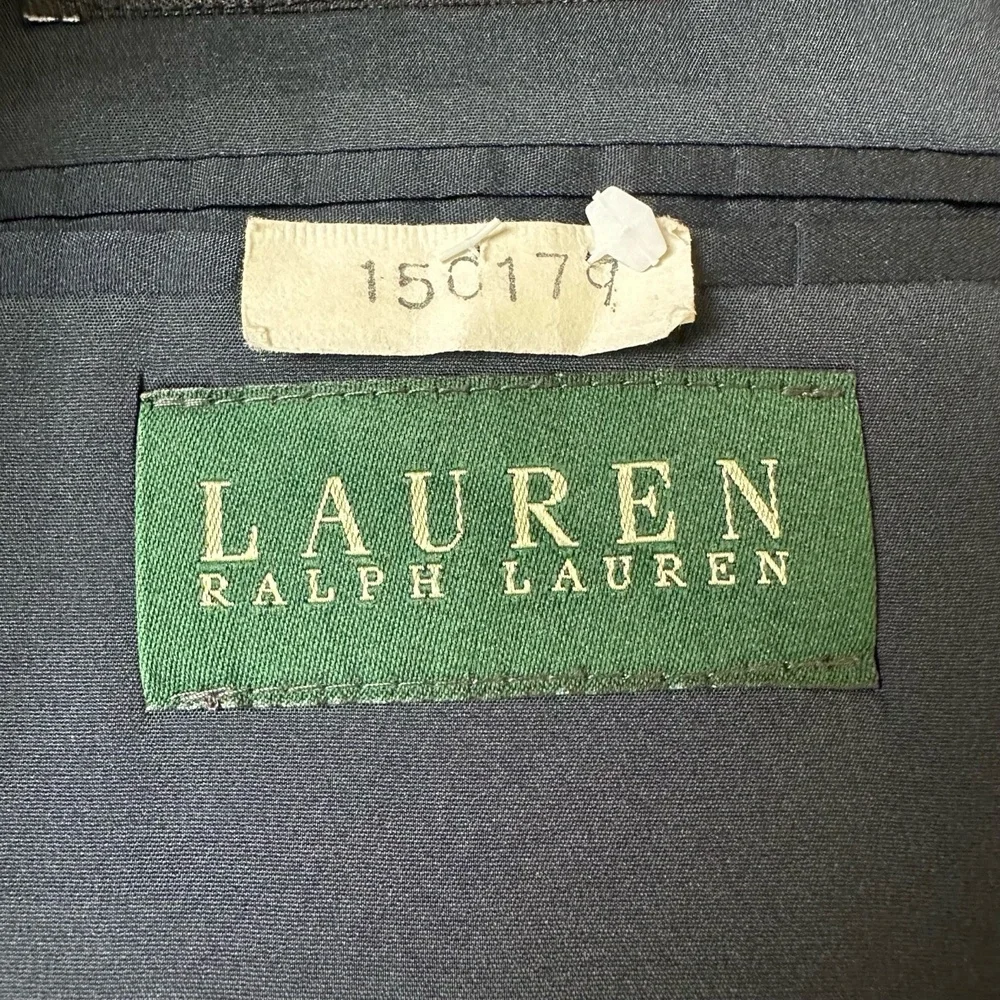 Ralph Lauren Coat-of-Arms Gold Button Sport Jacket Size 42L
